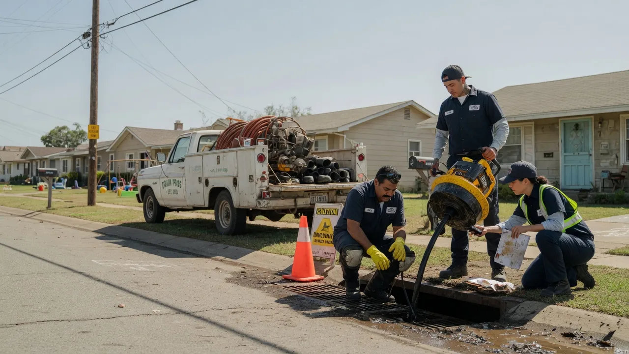 Drain Cleaning in Burbank, OK near me